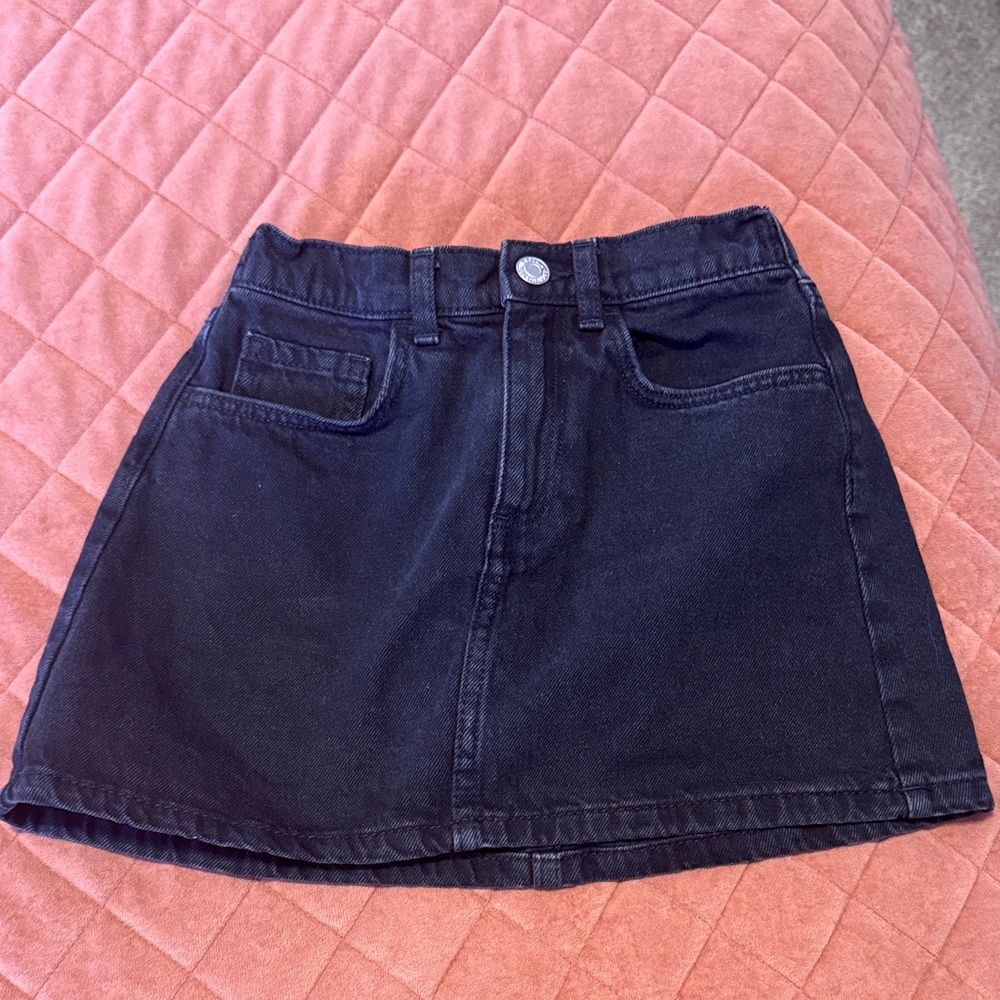H&M Black Denim Skirt for Kids